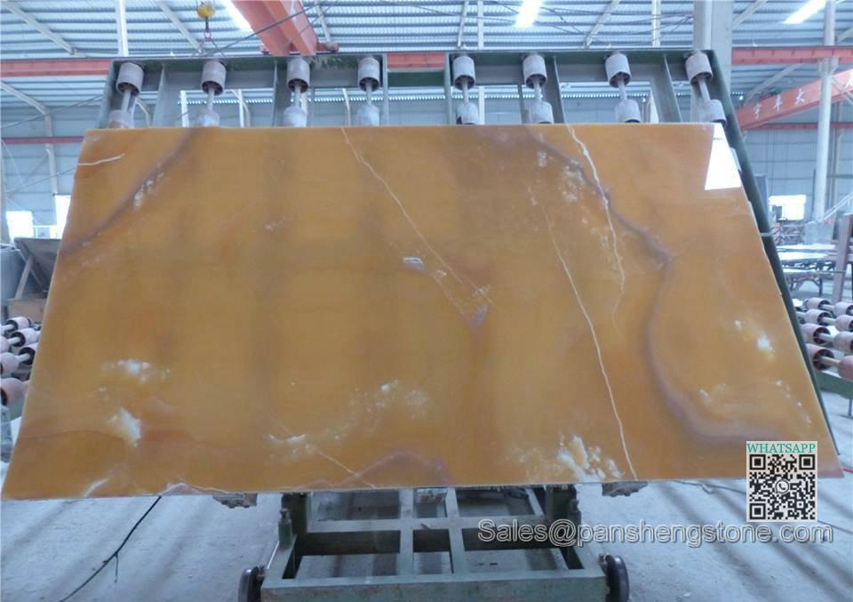 Agate onyx yellow onyx slab   Onyx Slabs