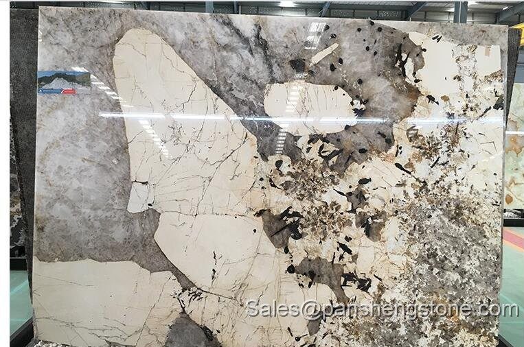 Alpinus white granite slab   Granite Slabs