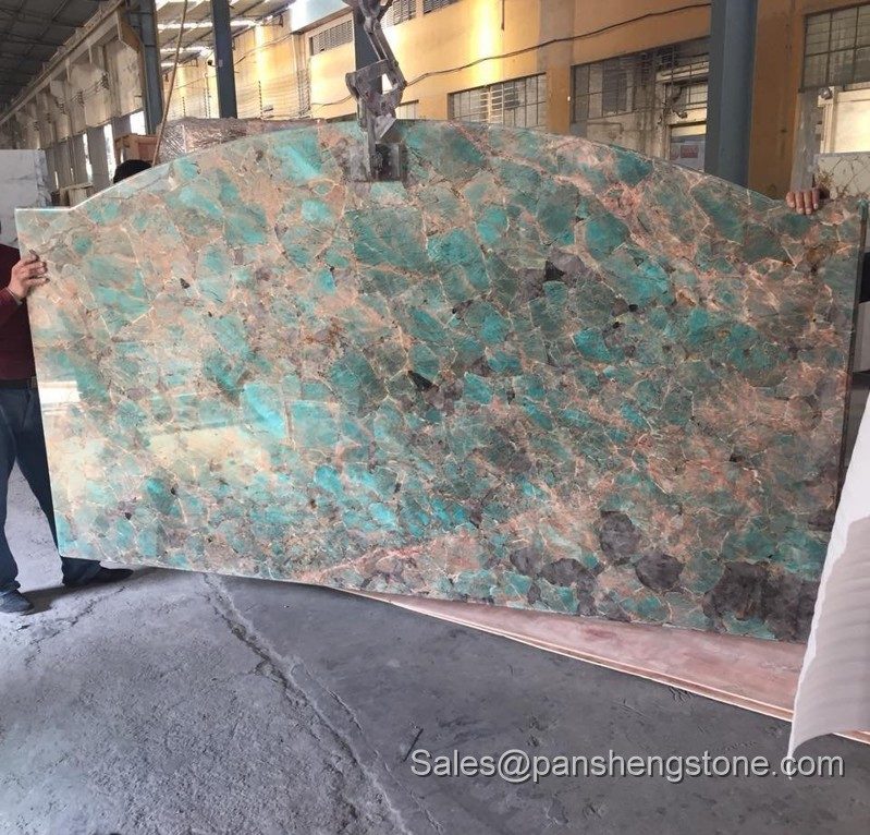 Amazon green granite slab   Granite Slabs