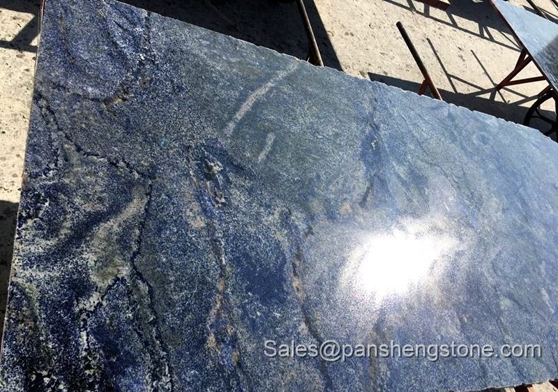 Arzul blue granite slab   Granite Slabs