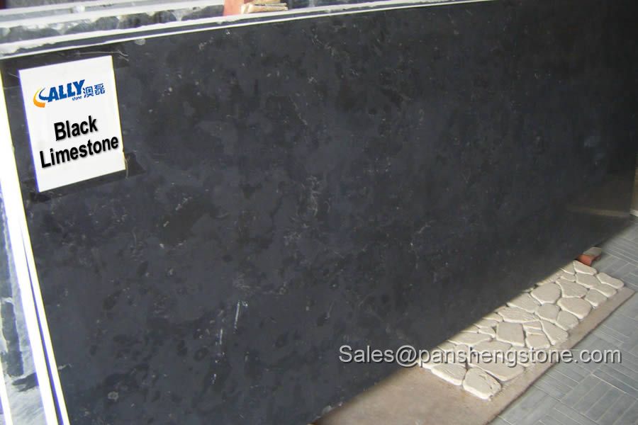 Black limestone slab   Limestone Slabs