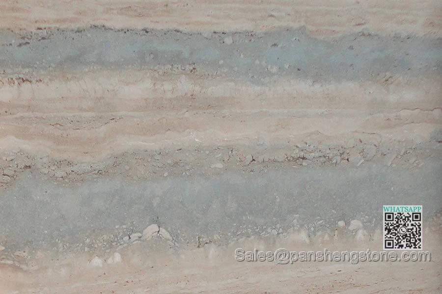 Blue travertine Travertine slab   Travertine Slabs