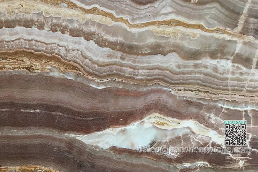 Brown river onyx onyx slab   Onyx Slabs