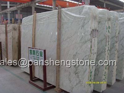 Burma emeralde white marble slab   Marble Slabs
