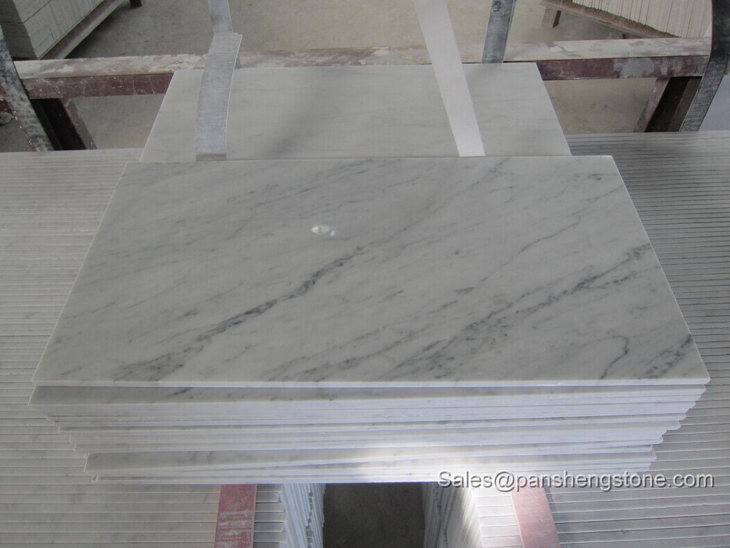 Carrara white marble tile   Marble Tiles