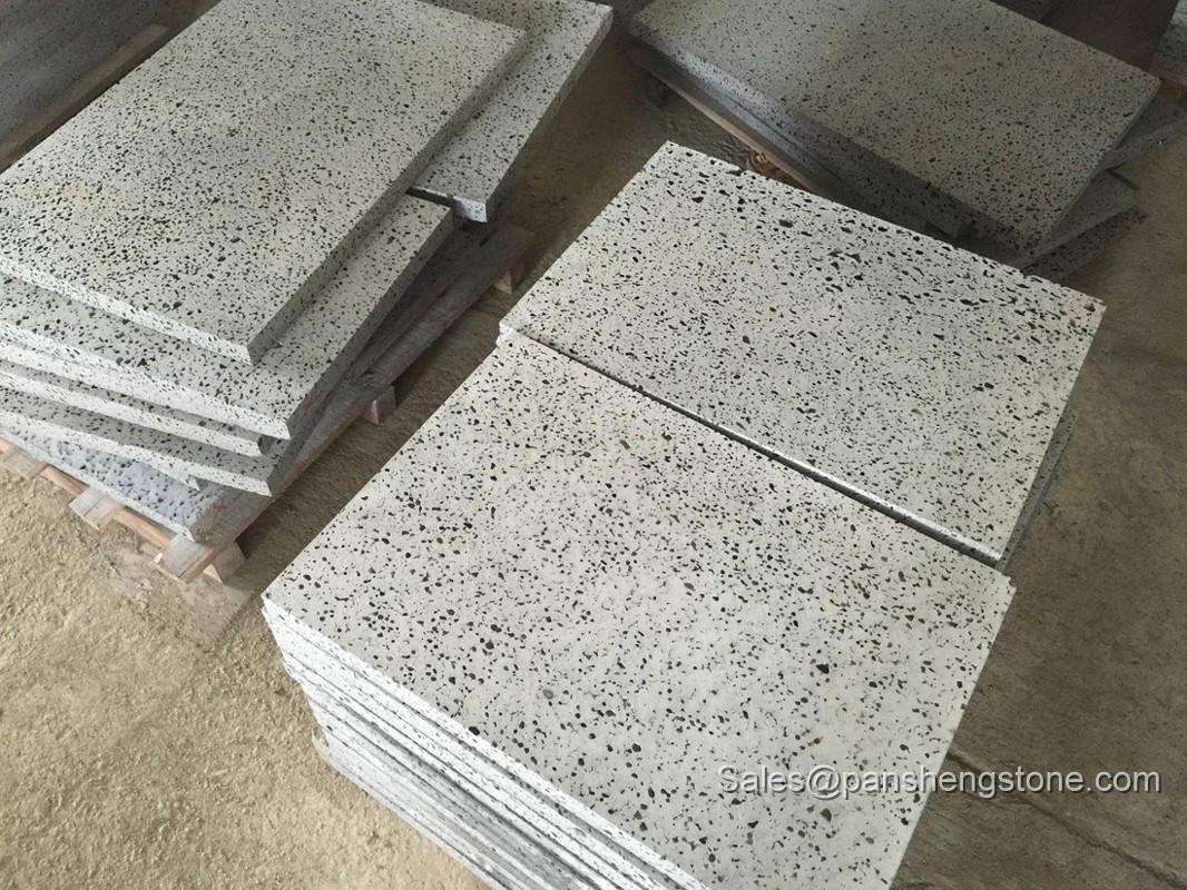 China lava stone tiles for flooring   basalt Tiles