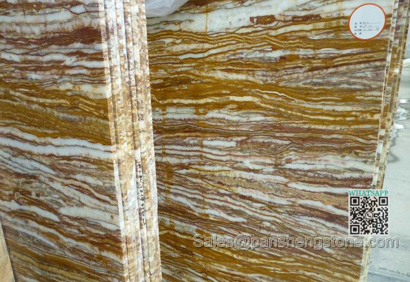 China gold onyx onyx slab   Onyx Slabs