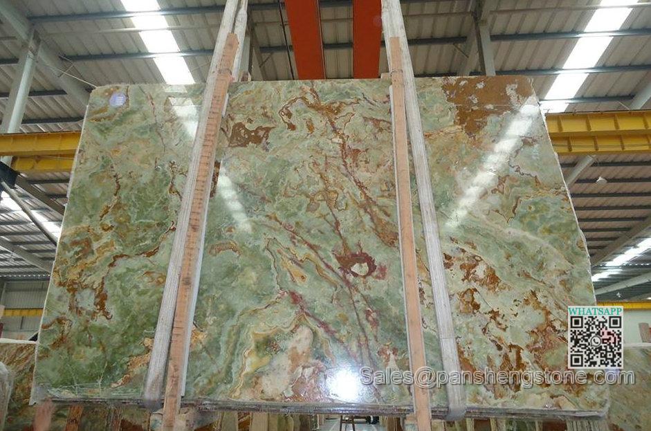 China green onyx onyx slab   Onyx Slabs