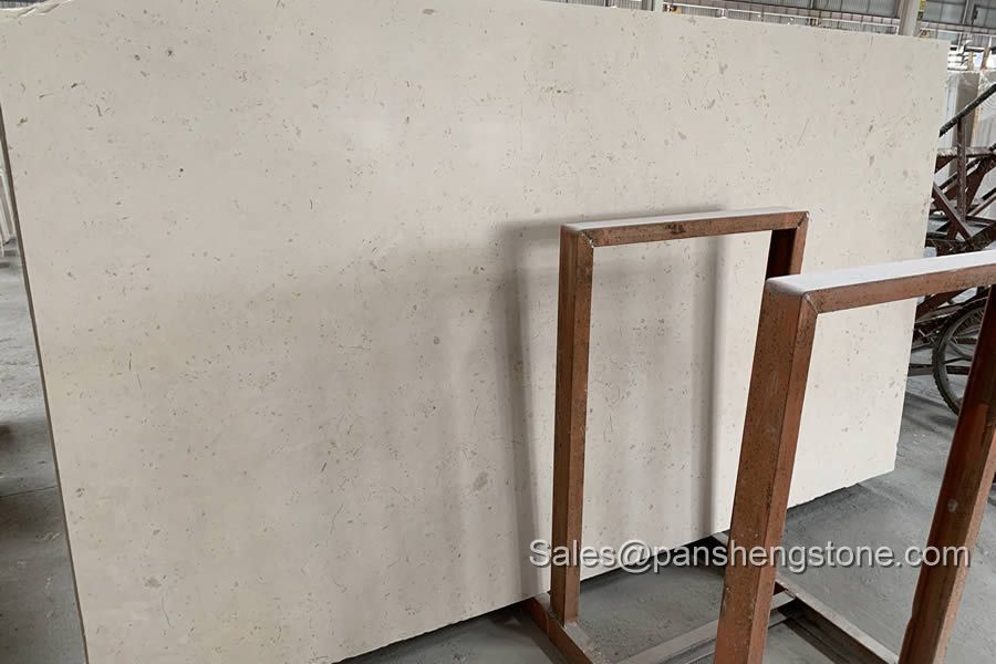 Desert beige limestone slab   Limestone Slabs