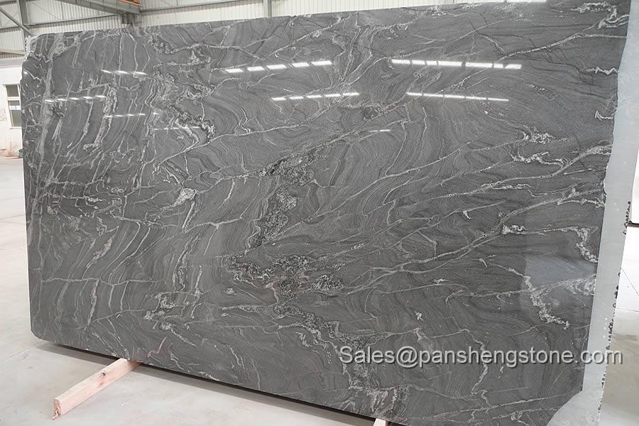 Ganges black granite slab   Granite Slabs