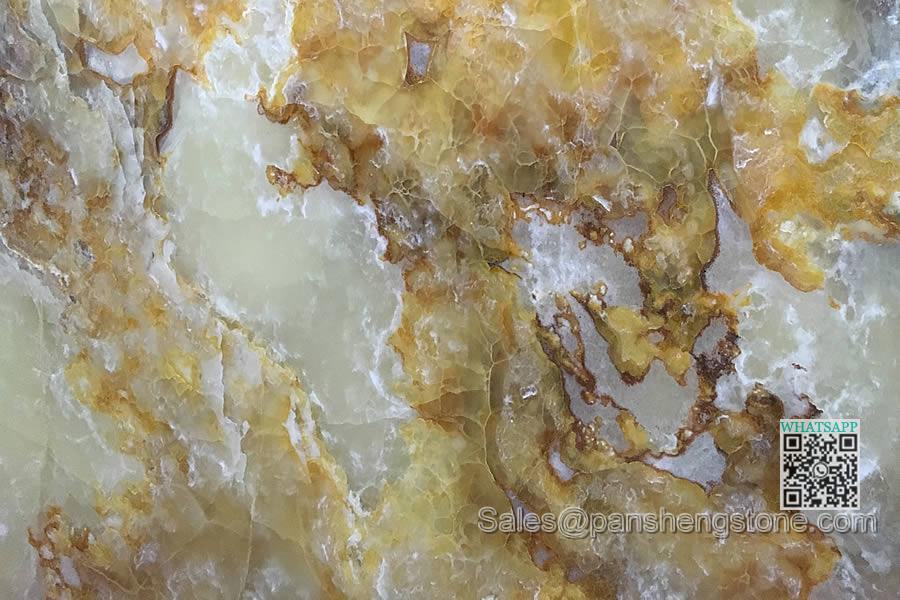 Golden green onyx onyx slab   Onyx Slabs