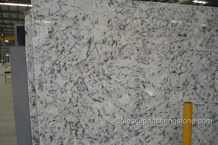 Ice flower granite slab   Granite Slabs