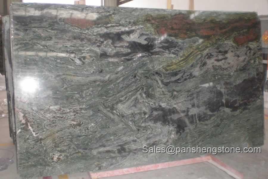 Jade green granite slab   Granite Slabs