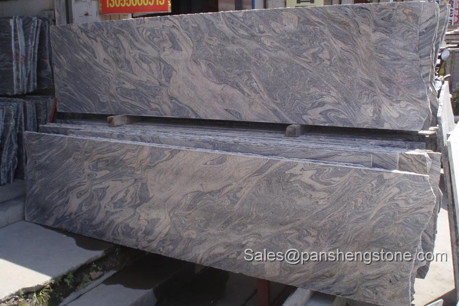 Juaparana grey granite slab   Granite Slabs