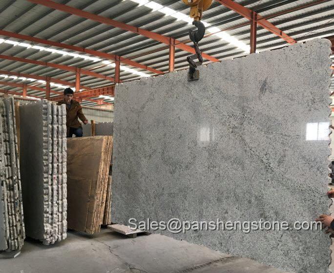 Kashmir white granite slab   Granite Slabs