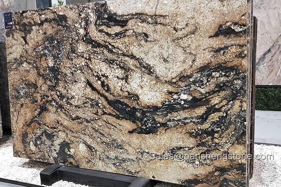 Magma gold granite slab   Granite Slabs