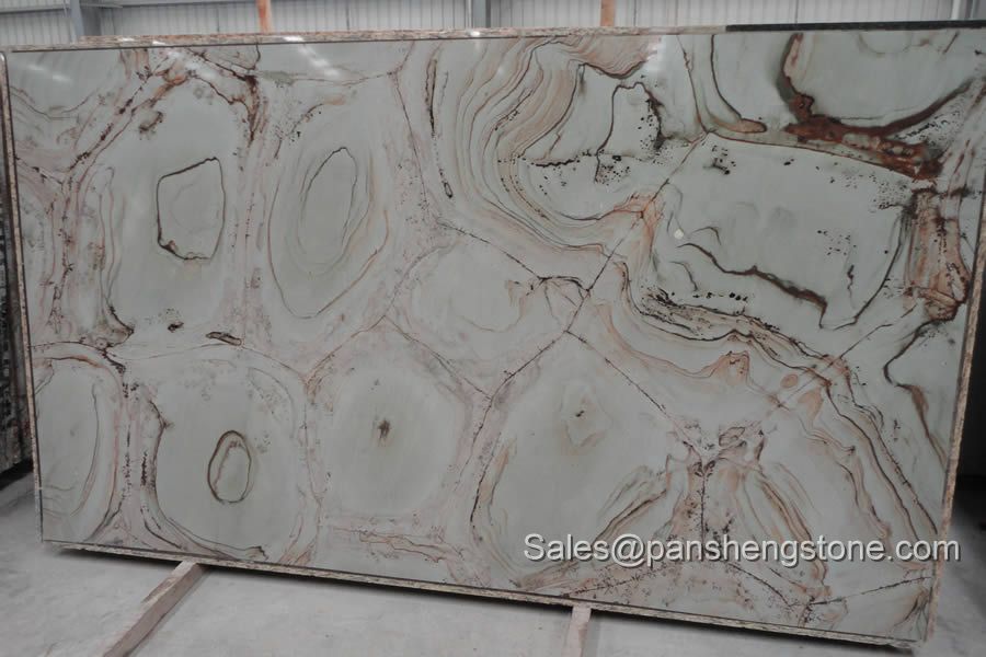 Pakistan fossil luxury stone slab   Luxury Stone