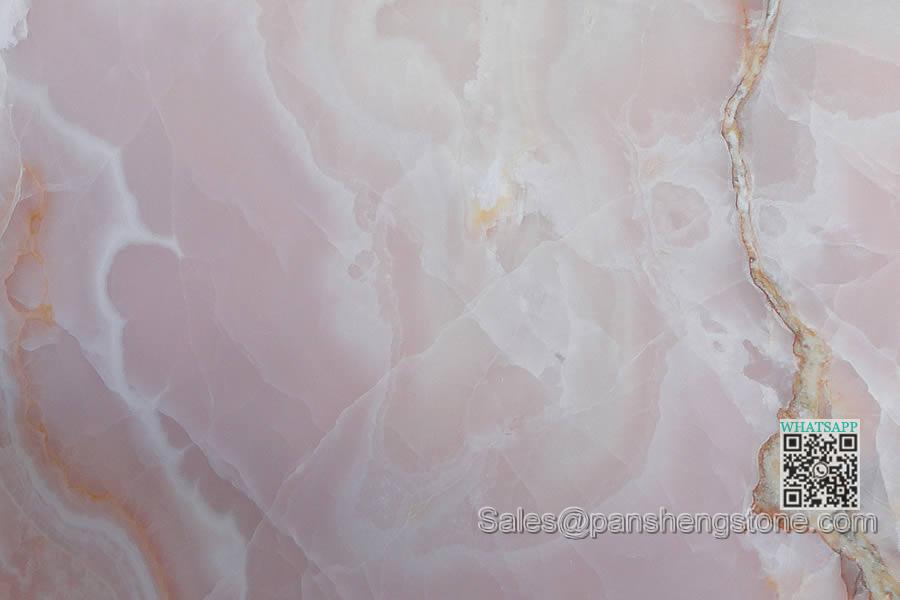 Pink onyx onyx slab   Onyx Slabs