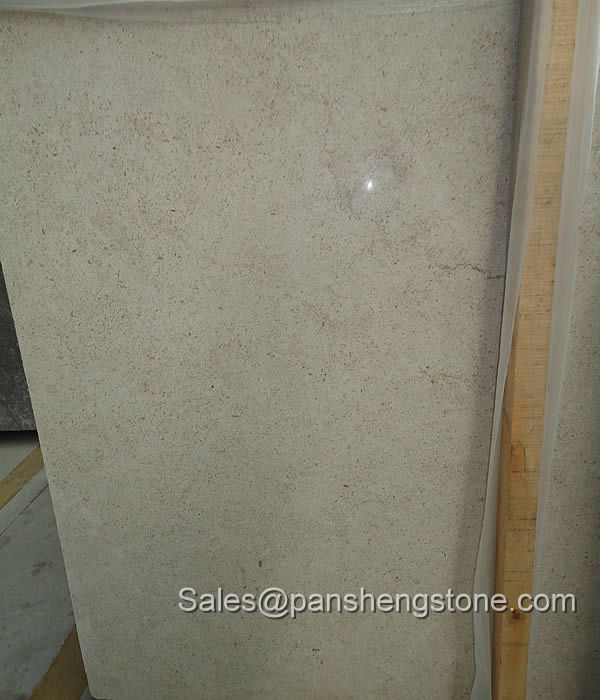 Portugal beige limestone slab   Limestone Slabs