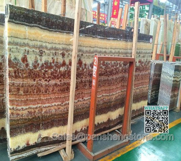 Red onyx marble slab onyx slab   Onyx Slabs