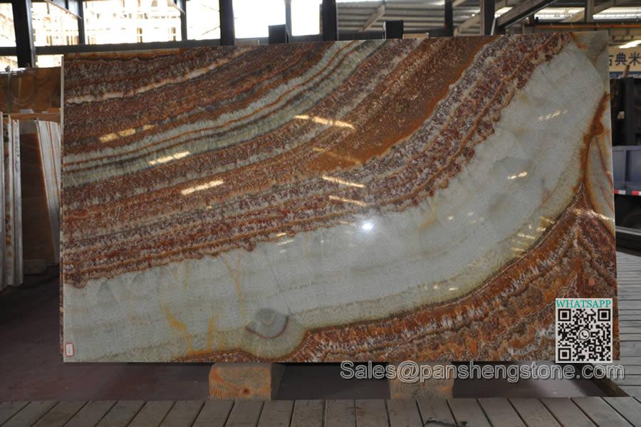 Ruby red onyx onyx slab   Onyx Slabs