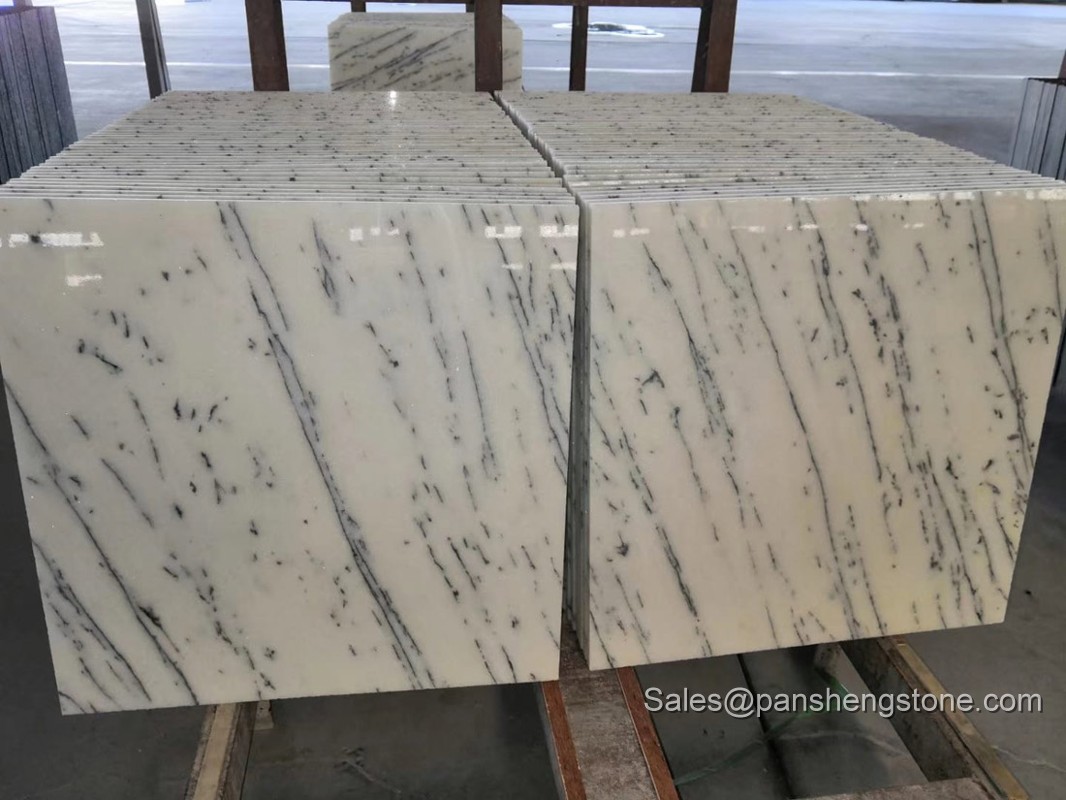 White glish marble tiles   Marble Tiles