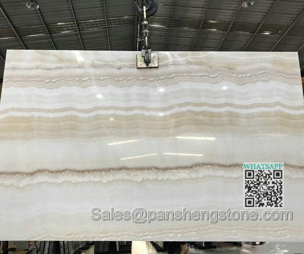 White onyx marble slab onyx slab   Onyx Slabs
