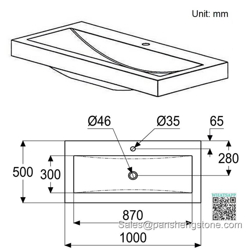 stone bathroom sink