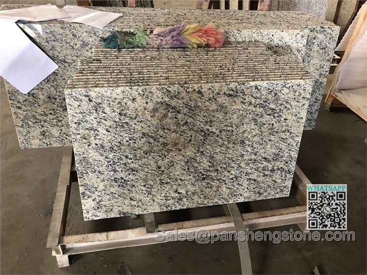 Santa cecilia light granite island top   Marble worktops