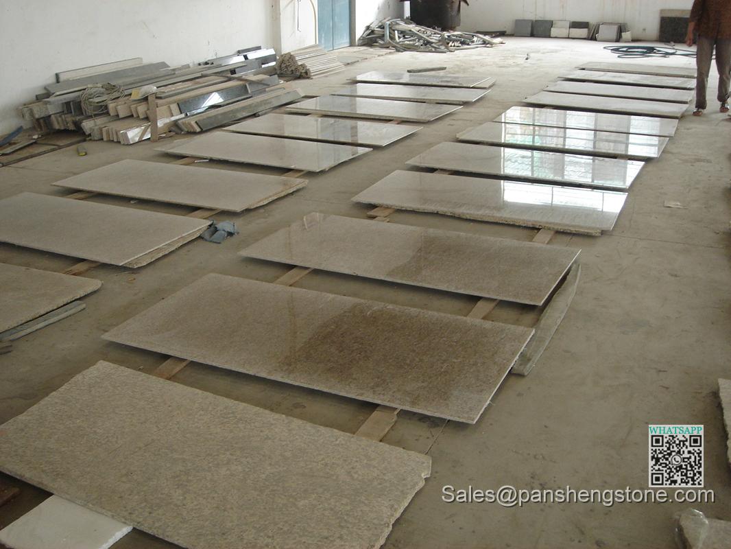 Yellow stone countertop   Granite countertops