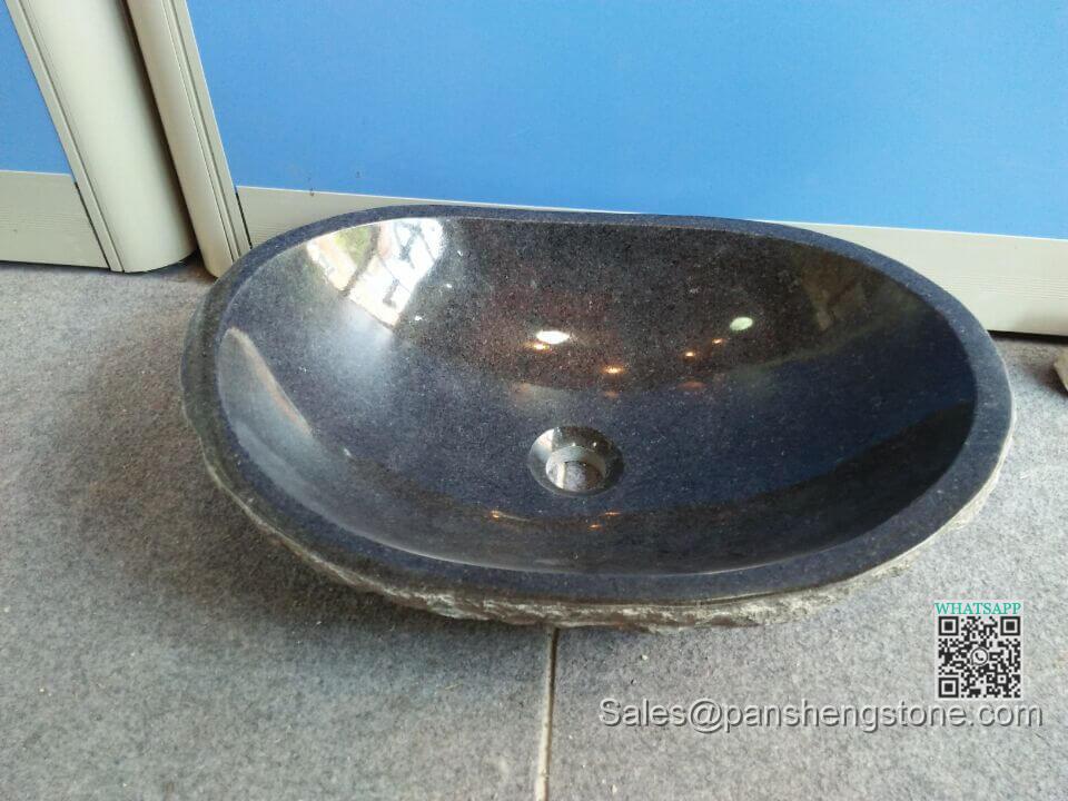 Stone vessel sink