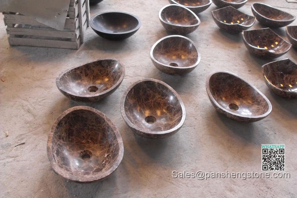 Stone bathroom sink