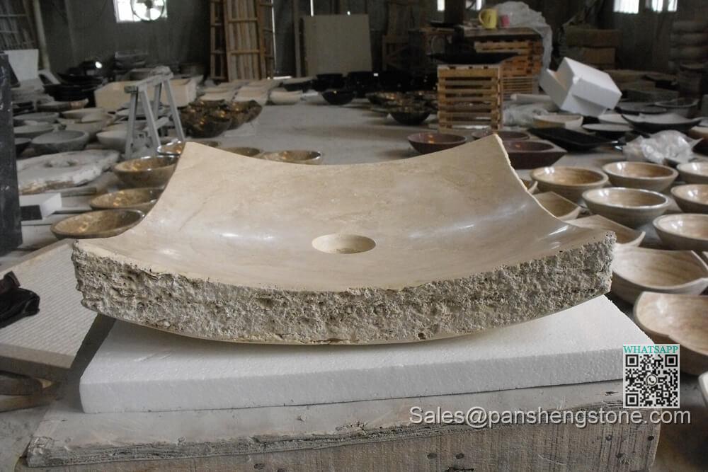 Travertine Sink