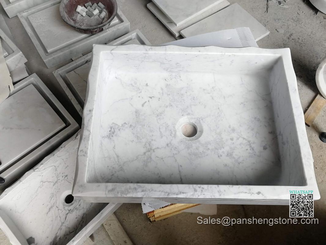 Stone vessel sink